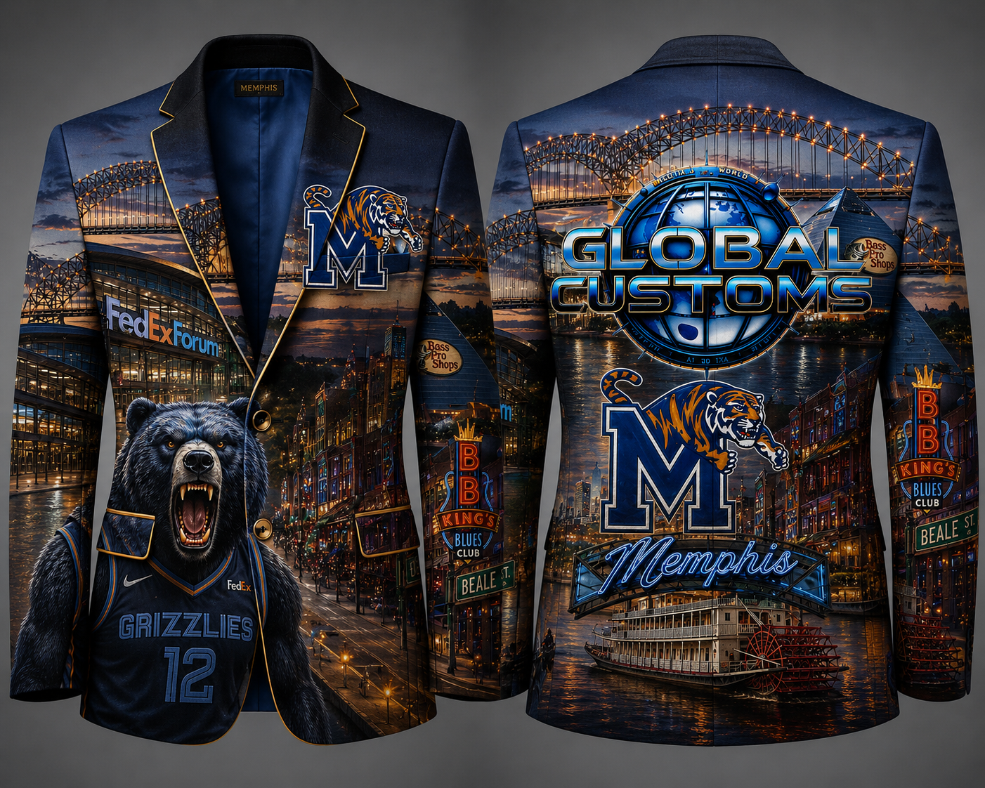 Custom Blazer- Front or Back Only