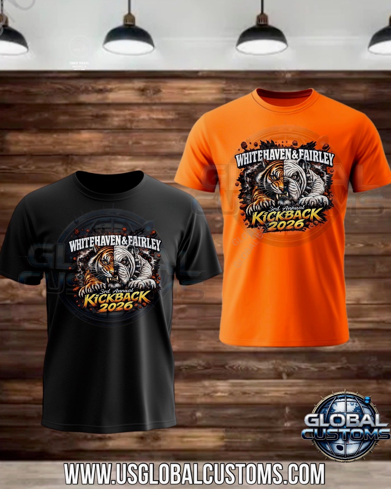 Whitehaven & Fairley Kickback T Shirts