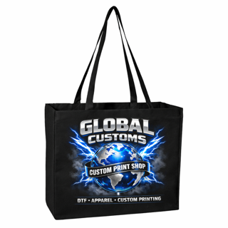 Custom DTF Deluxe Tote Bag