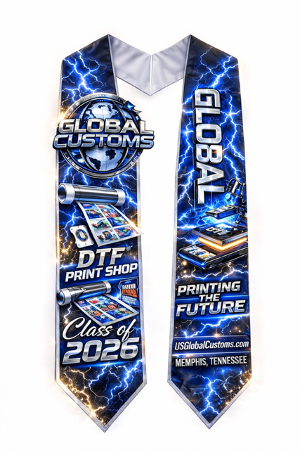 Custom Graduation Stole