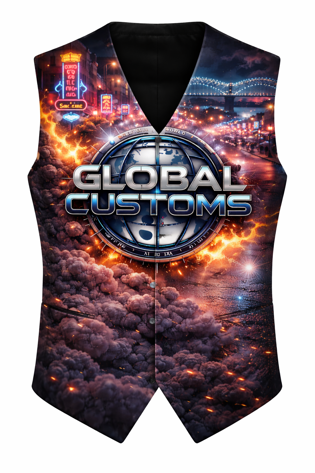Custom Printed Vest