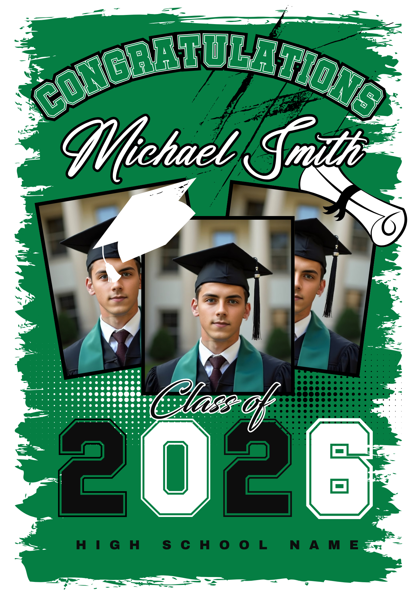 5 for $100 Adult Graduation Shirts