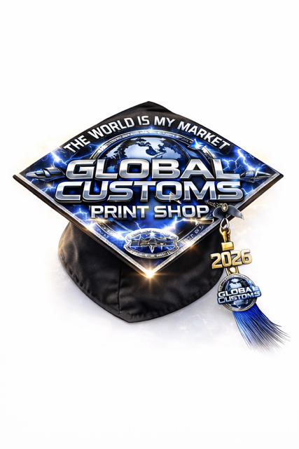Custom Graduation Cap Topper