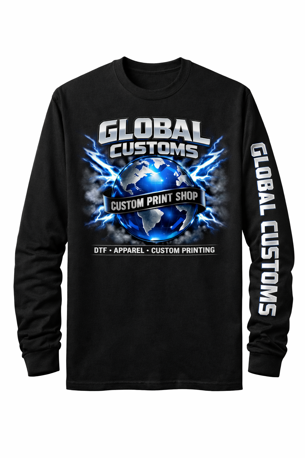 Custom DTF Youth Long Sleeve T-Shirt