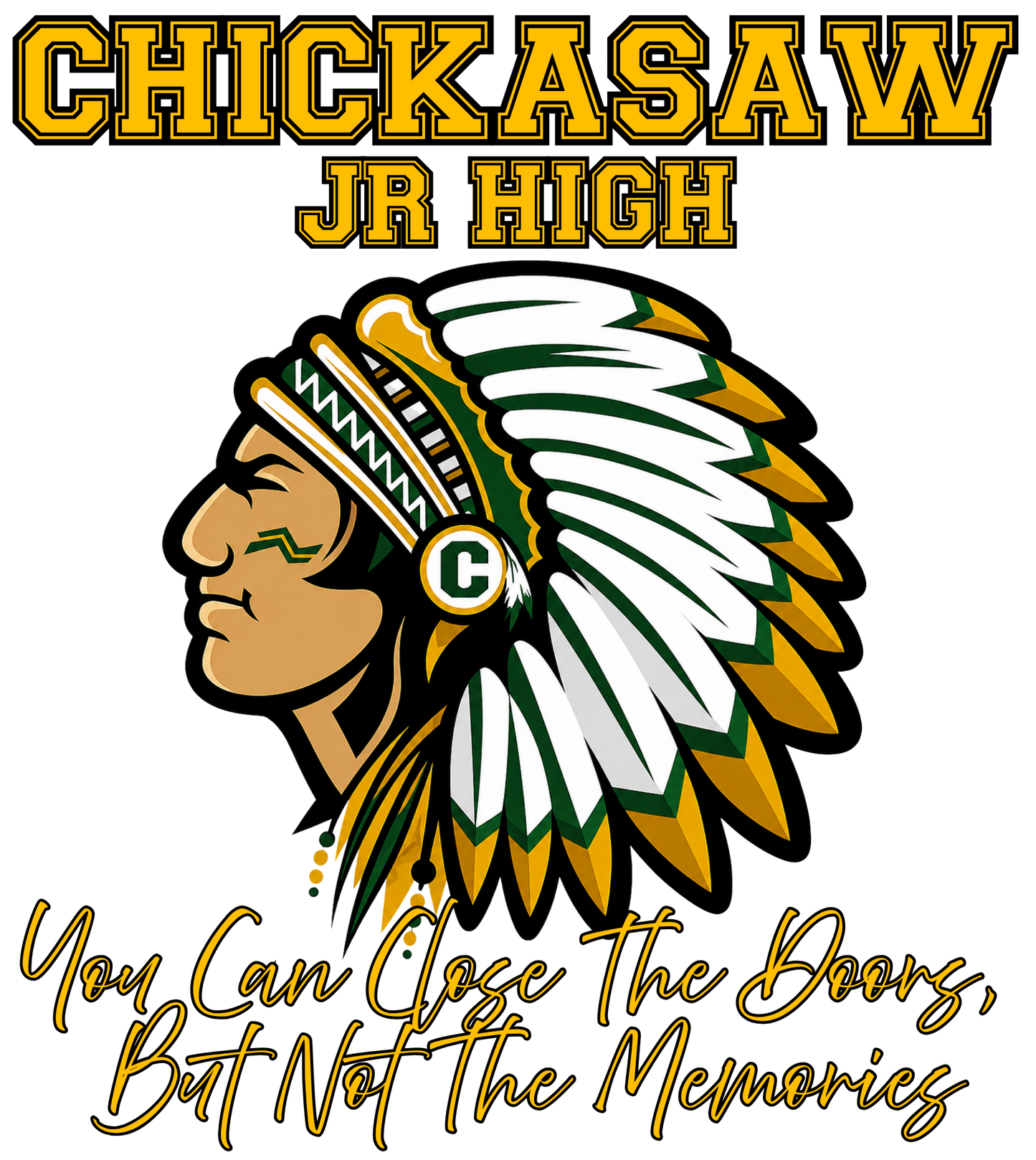 Chickasaw Jr High Closing Shirts