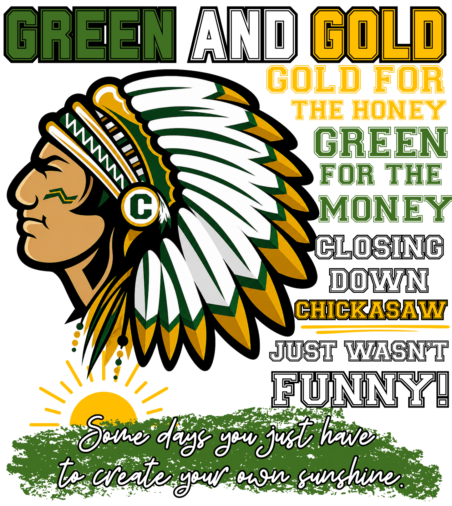 Chickasaw Jr High Closing Shirts
