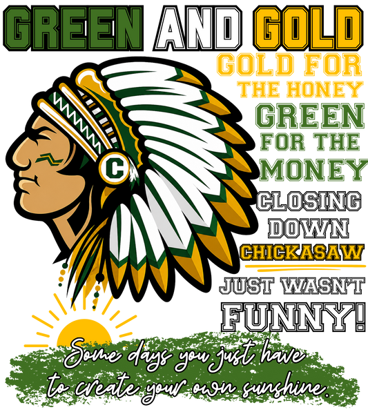 Chickasaw Jr High Closing Shirts