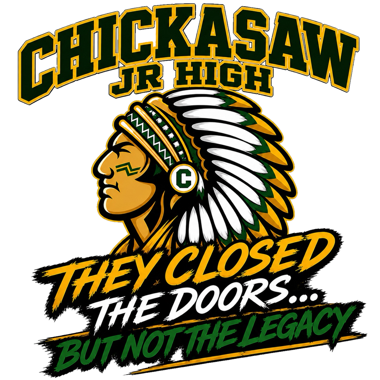 Chickasaw Jr High Closing Shirts