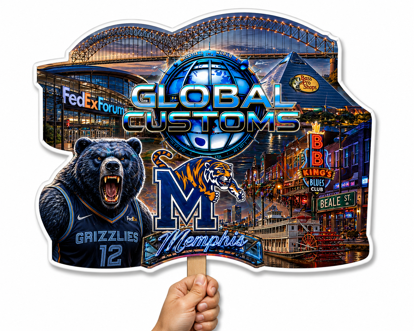 Custom Cutout Fan
