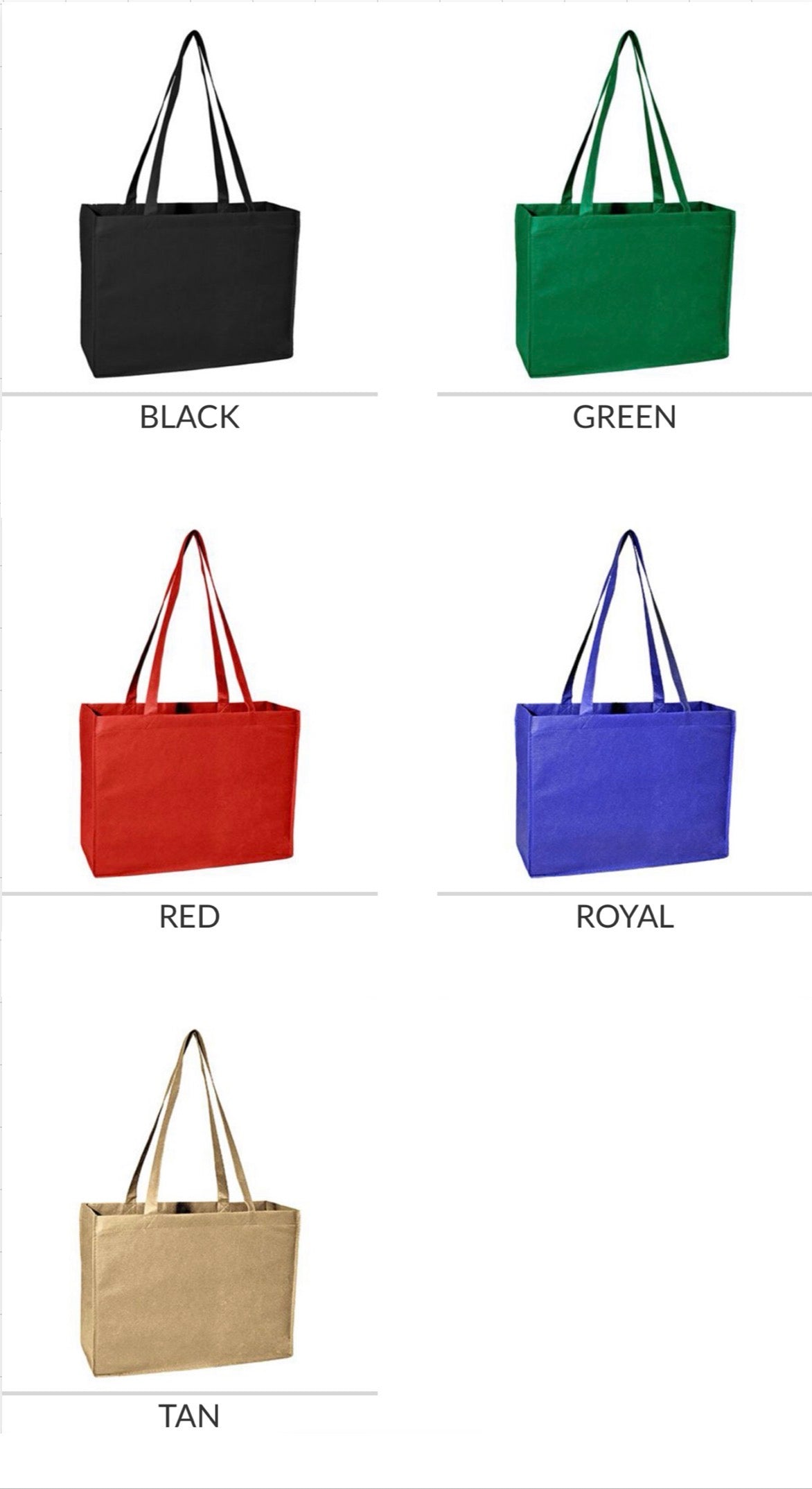 Custom DTF Deluxe Tote Bag
