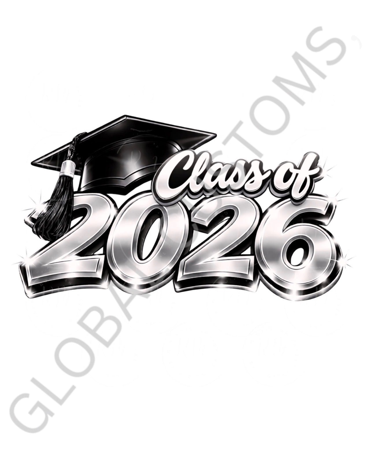 Class of 2026 DTF Prints - Sold As Is While Supplies Last
